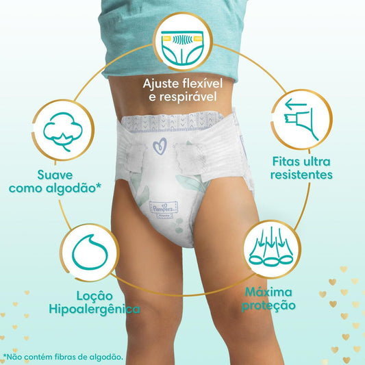 Fralda Pampers Premium Care