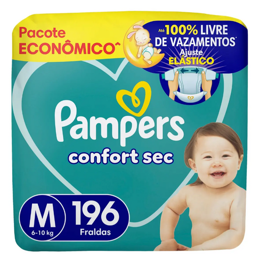 Fralda Pampers Confort Sec