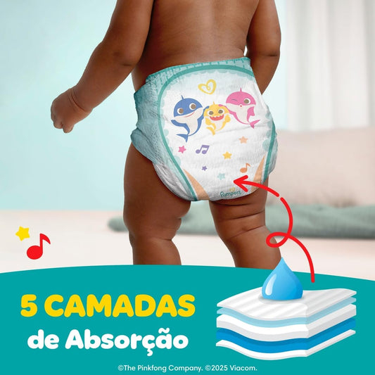 Fralda Pampers Supersequinha