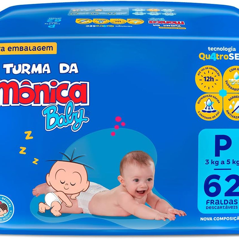 Fralda Turma da Monica Baby Conforto