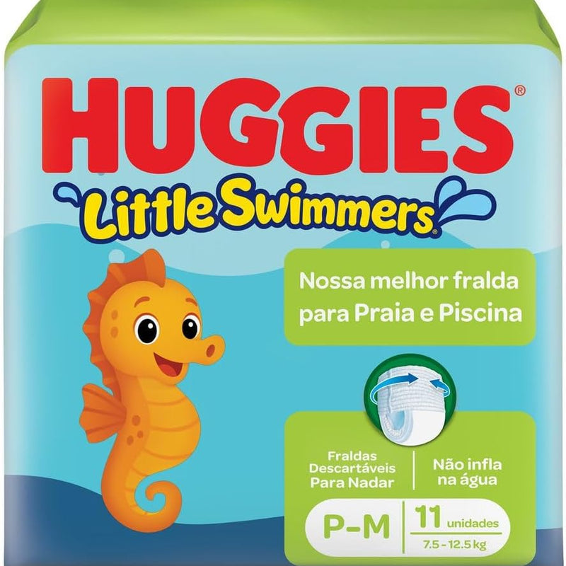 Fralda Huggies Little Swimmers P/M 11 Un
