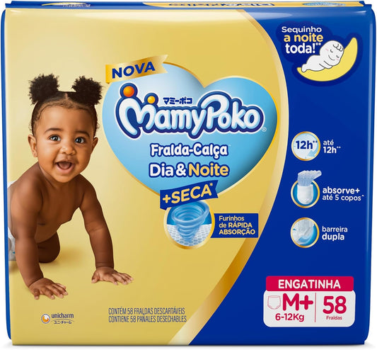 MamyPoko Fralda-Calça Dia&Noite