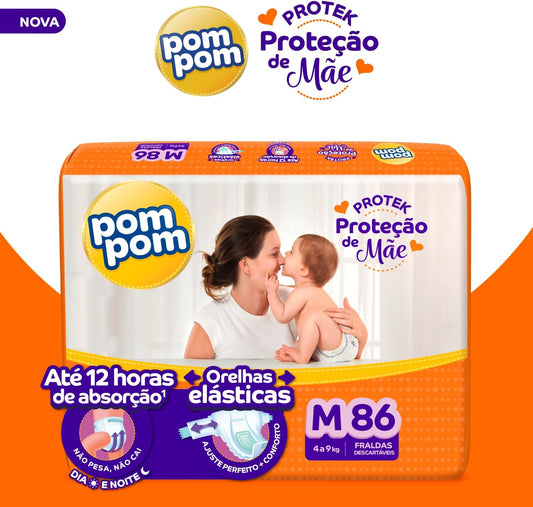 Fralda Pom Pom Derma Protek Proteção
