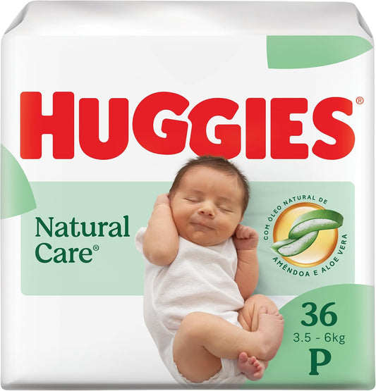 Huggies Fralda Descartável Premium Natural