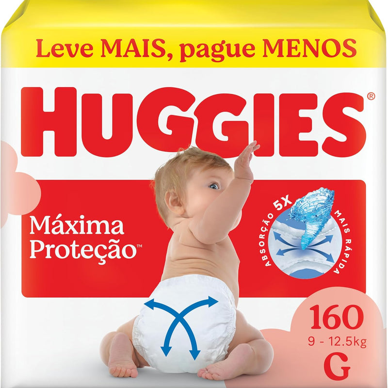 Huggies Fralda Descartável Supreme Care